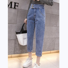 Load image into Gallery viewer, High Waist Boyfriend Jean