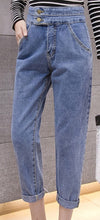 Load image into Gallery viewer, High Waist Boyfriend Jean