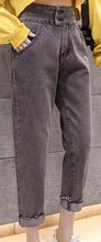 Load image into Gallery viewer, High Waist Boyfriend Jean