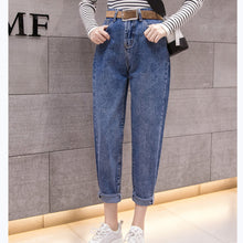 Load image into Gallery viewer, High Waist  Solid Jean