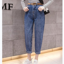 Load image into Gallery viewer, High Waist  Solid Jean